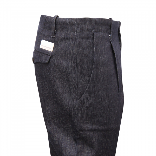 4016AS pantalone denim uomo NINE:INTHE:MORNING man trousers blue