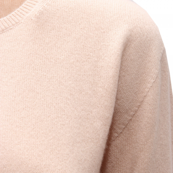 4019AF maglione donna KANGRA beige cashmere sweater woman