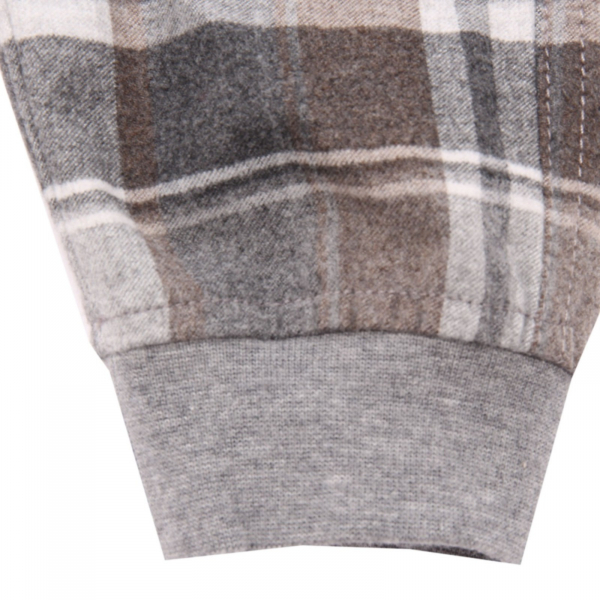4063AL pantalone bimbo boy IL GUFO baby pants grey