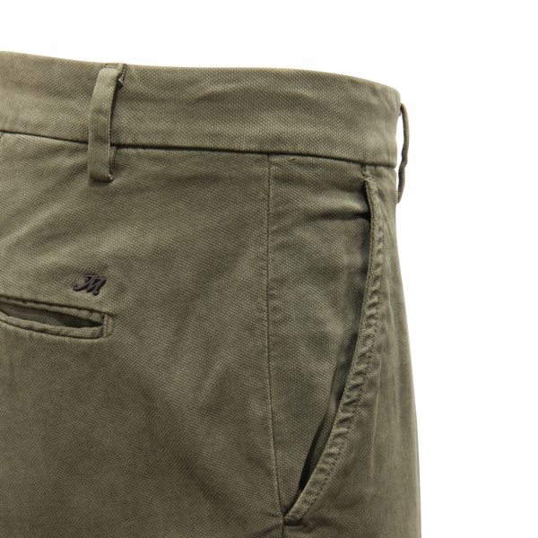 4076AZ PANTALONE UOMO MASON'S MILANOSTYLE MAN TROUSERS GREEN
