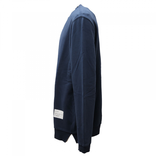 4091AD felpa uomo OFFICINA36 blue cotton sweater man