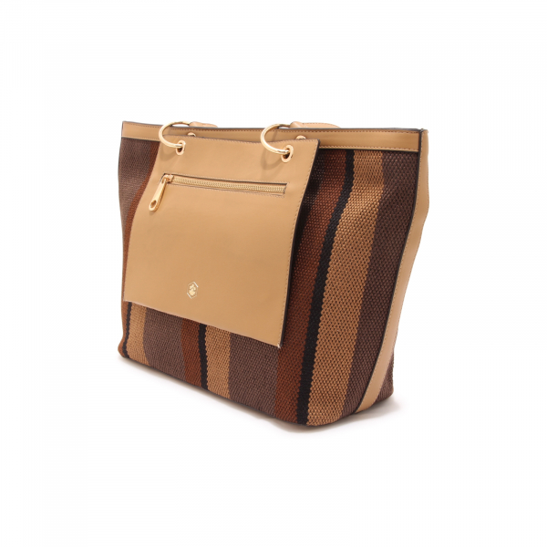 4102AV BORSA DONNA LUMBERJACK WOMAN 40X29 CM BAG