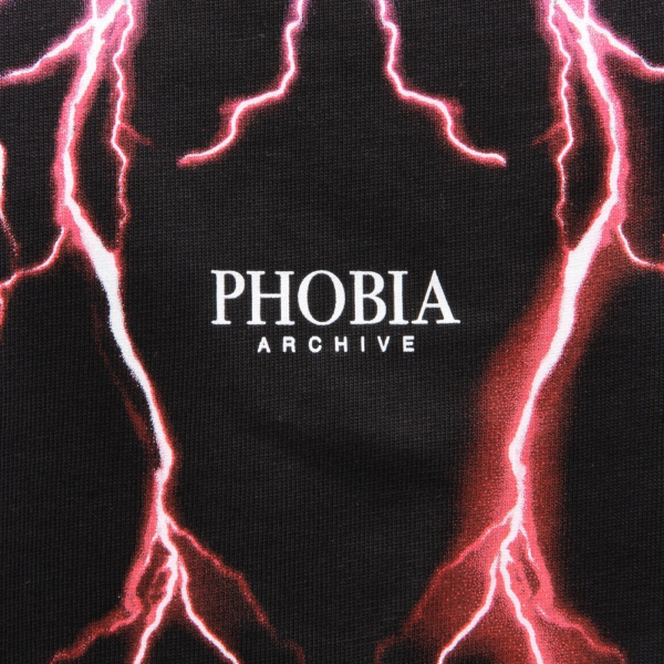 4107AH maglia uomo PHOBIA ARCHIVE black cotton t-shirt men