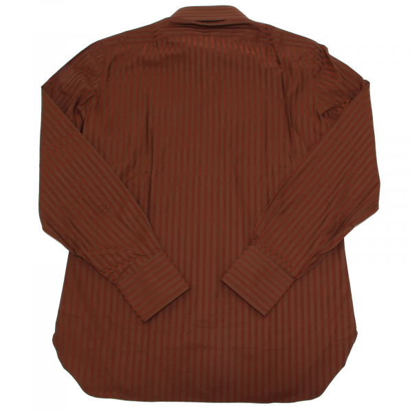 camicia uomo marrone BARBA napoli manica lunga shirts men