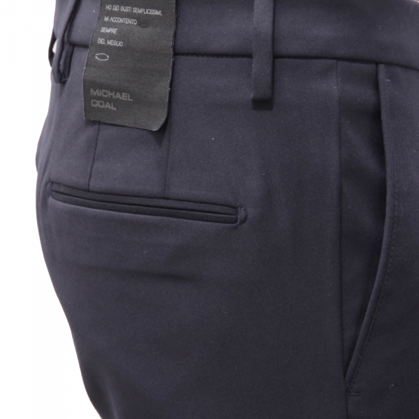 4120AM pantalone uomo MICHAEL COAL man trousers blue