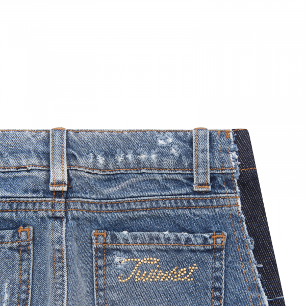 4161AQ jeans bimba TWIN-SET kids denim trouser