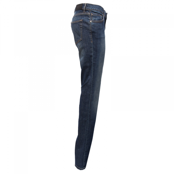 4171Z  jeans donna LACOSTE SLIM FIT STRETCH denim delave' jeans woman