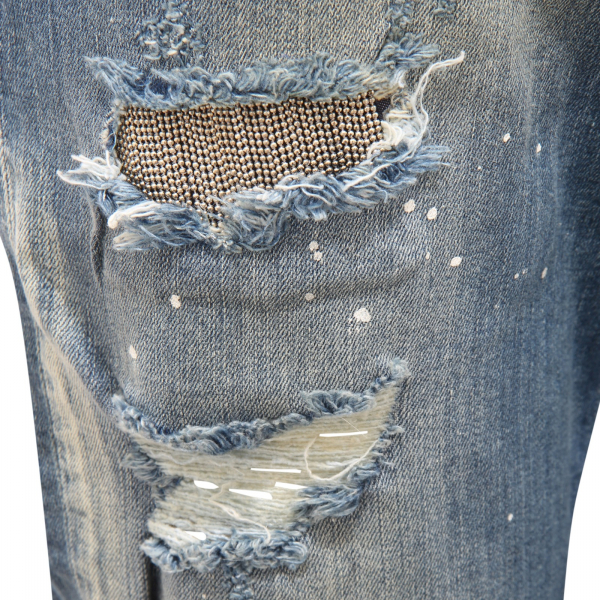 4212AT jeans donna JIJIL LE BLEU woman distressed trousers