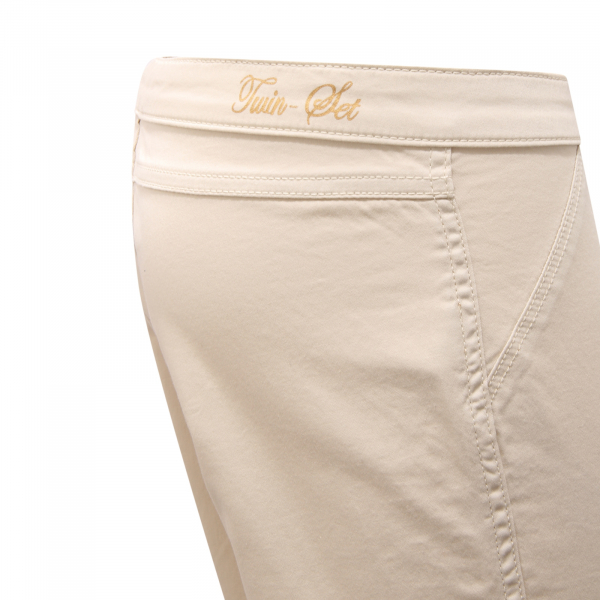 4231AP pantalone bimba TWIN-SET SIMONA BARBIERI girl kid cotton trousers