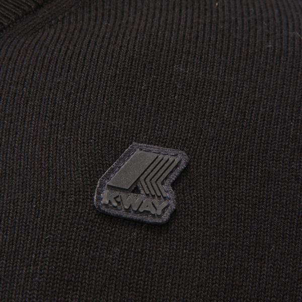 4275AS maglione uomo K-WAY AUGUSTE man cotton sweater black