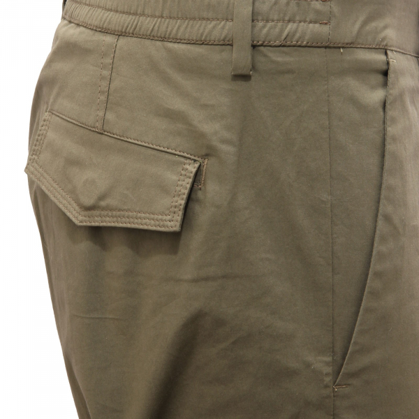 4276AF pantalone uomo PAOLO PECORA army green cotton trouser man
