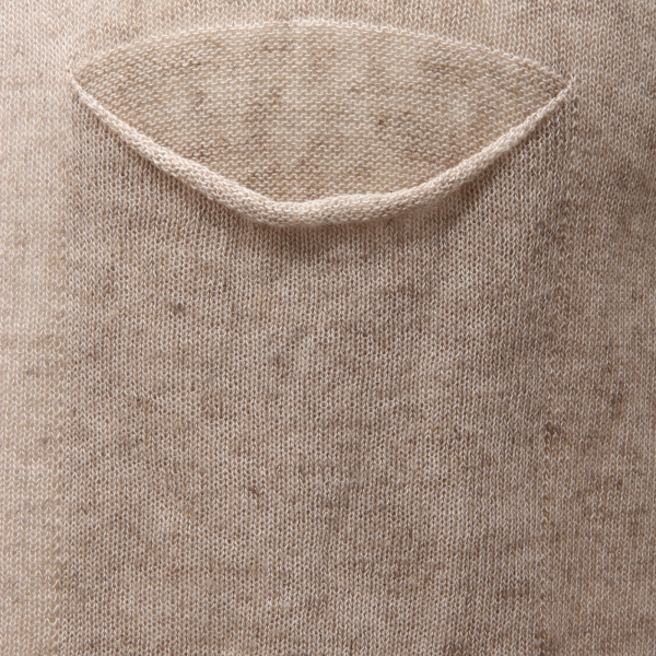 4303AD maglione uomo OFFICINA36 beige viscose/linen slub sweater man