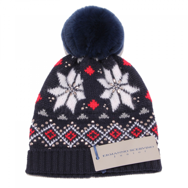 4309U cuffia bimba ERMANNO SCERVINO JUNIOR hat kid