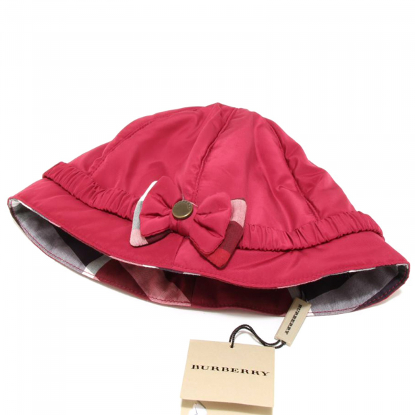 4327F cappello BURBERRY accessori bimba hat kids VIOLA