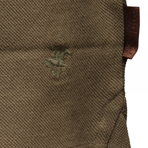 4331K polo uomo BEVERLY HILLS POLO CLUB GREEN polo t-shirt man