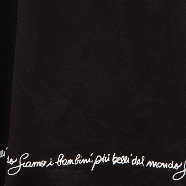 4338AL vestito bimba girl DOUUOD kids dress black