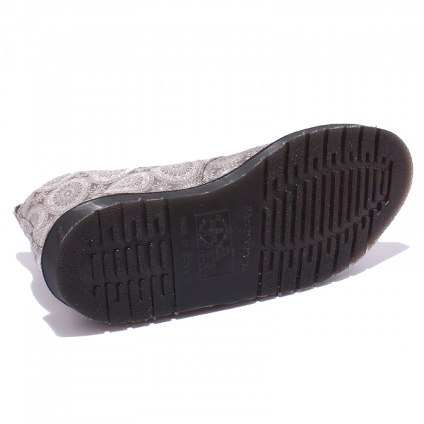 4338Y (NO BOX) sneaker donna tissue DR. MARTENS silver/grey scarpe shoe woman