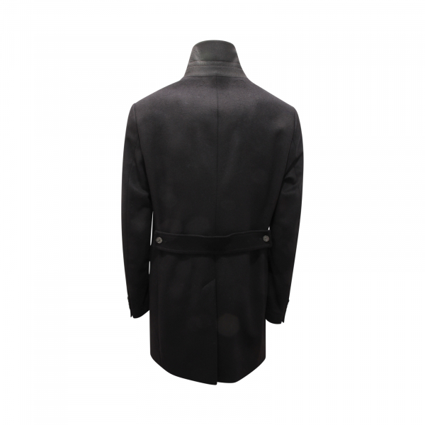 4343AP cappotto uomo PATRIZIA PEPE man wool coat black