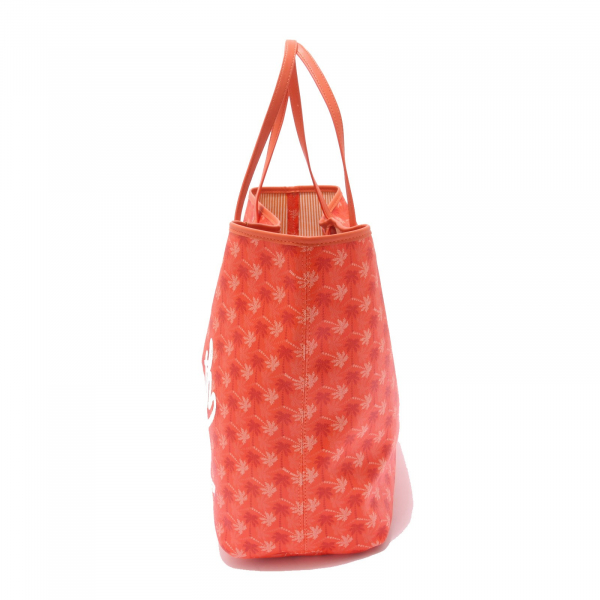 4357AG borsa donna MC2 SAINT BARTH MARAIS orange shopping bag woman