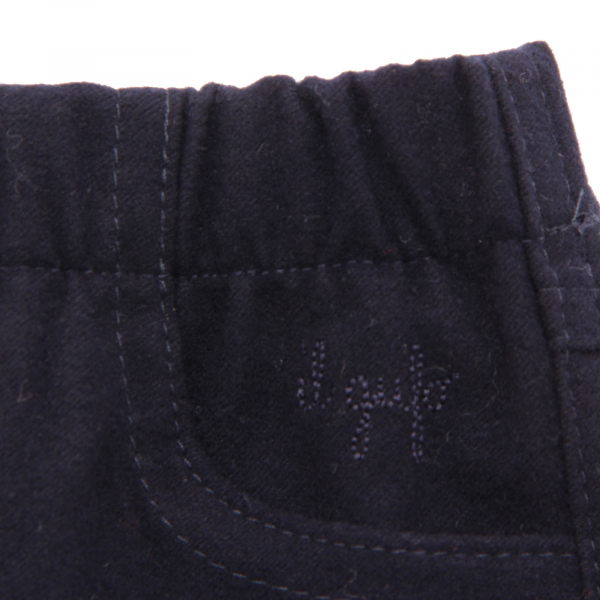 4358AN pantalone bimbo IL GUFO boy kid trousers blue