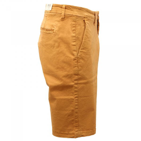 4390AF bermuda uomo IMPURE mustard cotton shorts man
