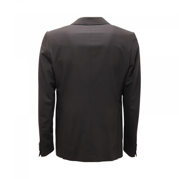 4409AU ABITO UOMO HILTON MAN SUIT BLACK DROP 8R