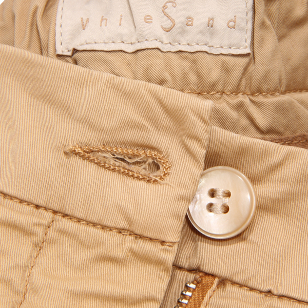 4424AQ pantalone donna WHITE SAND AUDREI woman trousers