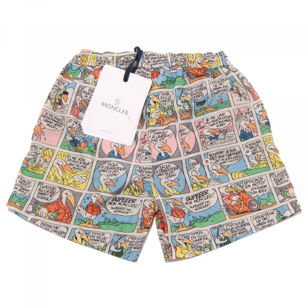 4424X costume mare bimbo MONCLER boxer short beachwear kid