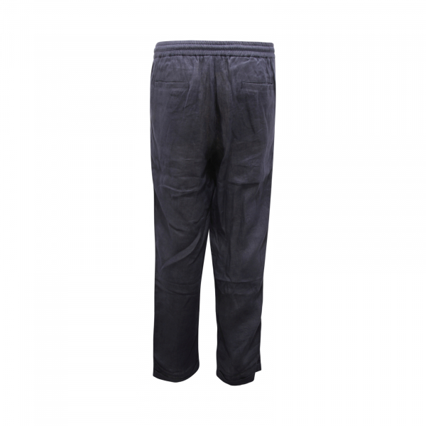 4430AT pantalone uomo ALPHA STUDIO man linen trousers blue