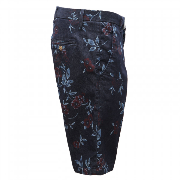 4436AF bermuda uomo MICHAEL COAL  printed cotton blend short pant man