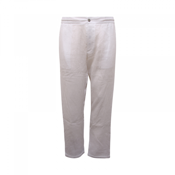 4439AT pantalone uomo ALPHA STUDIO man linen trousers