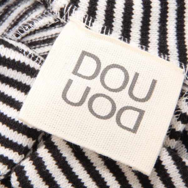 4441AL maglia bimba girl DOU DOU kids sweater black/white