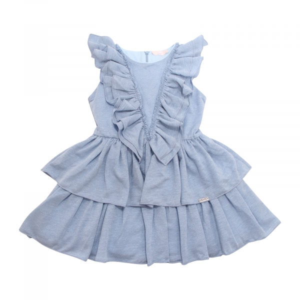 4443AZ ABITO JERSEY BIMBA LIU JO KIDS DRESS