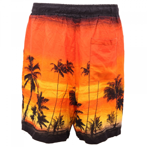 4451AF bermuda uomo I'M BRIAN orange short pant men