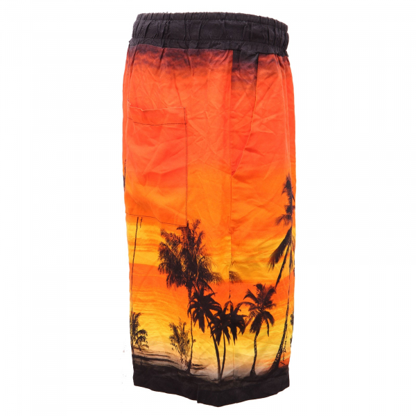 4451AF bermuda uomo I'M BRIAN orange short pant men