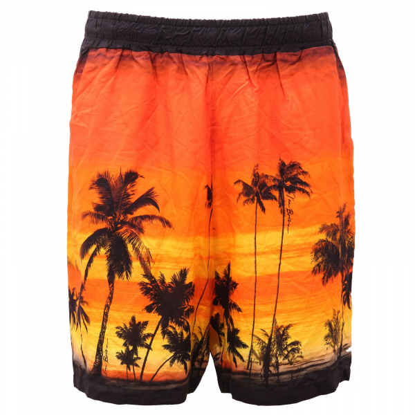 4451AF bermuda uomo I'M BRIAN orange short pant men