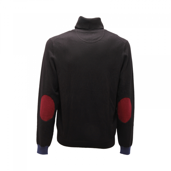 4457AS dolcevita uomo SUN 68 man turtleneck sweater black