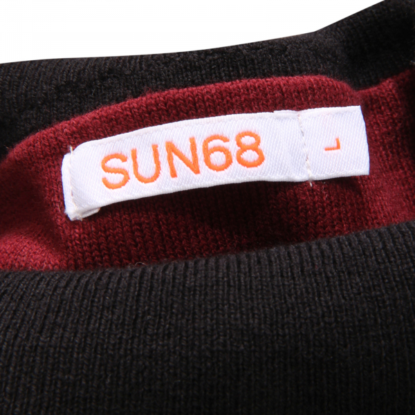 4457AS dolcevita uomo SUN 68 man turtleneck sweater black