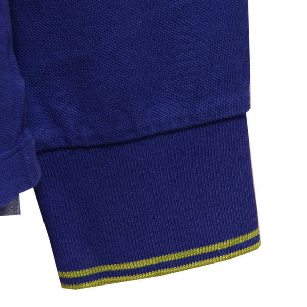 4459K polo uomo U.S. POLO ASSN. BLUE garment dyed cotton t-shirt man