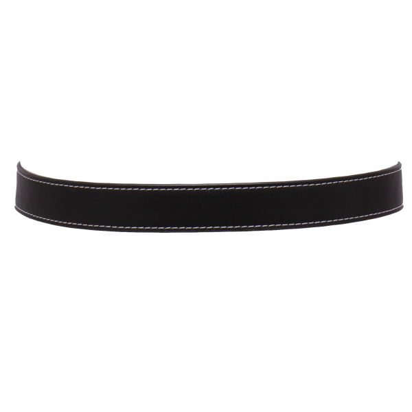cintura bimba GIRL ELSY eco-leather black belt