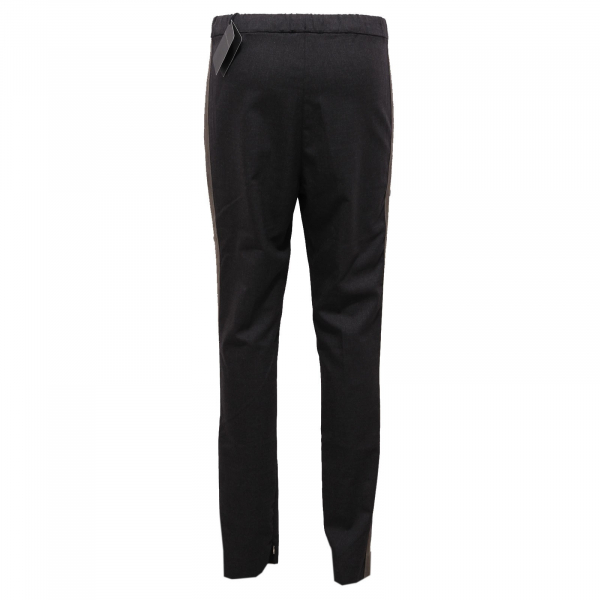 4470AB pantalone donna FABIANA FILIPPI  modello tuta melange grey trouser woman