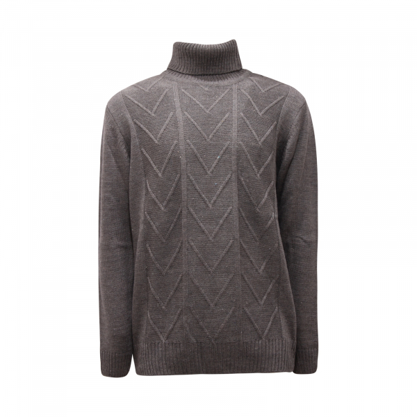 4470AT dolcevita uomo SIVIGLIA man wool blend turtleneck sweater