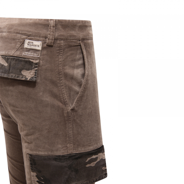 4471AQ pantalone bimbo MASON'S BOLIVIA boy kids velvet trousers