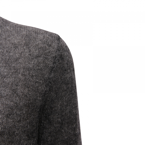 4484AT maglione uomo MESSAGERIE man v-neck mohair sweater