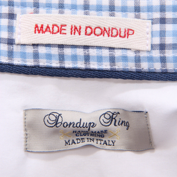 4491AO camicia bimbo DONDUP KING boy kid shirt