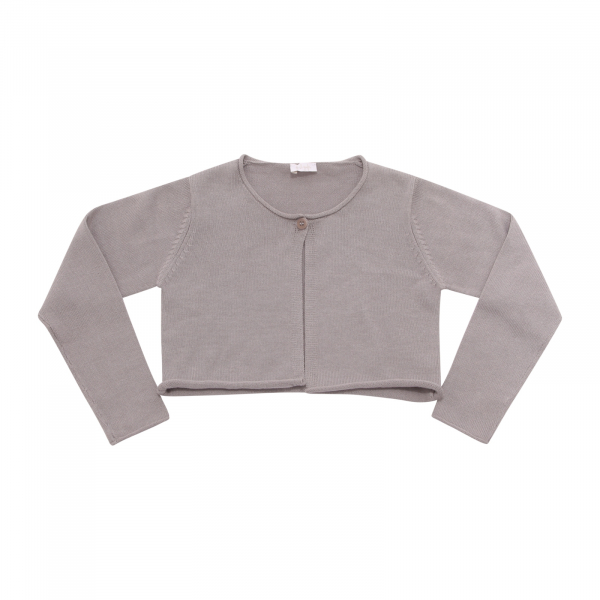 4498AP cardigan bimba IL GUFO girl kid sweater