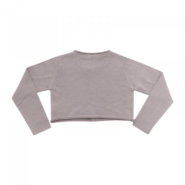 4498AP cardigan bimba IL GUFO girl kid sweater