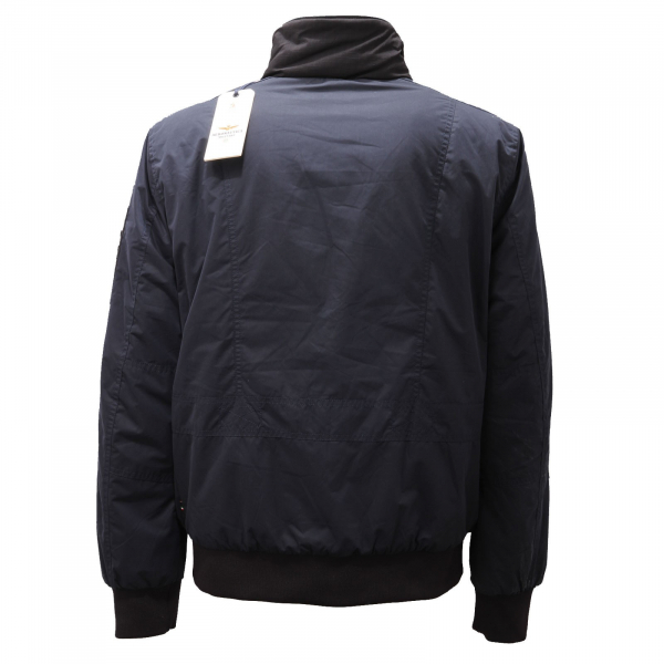 4509AE giubbino uomo AERONAUTICA MILITARE blue/black jacket man