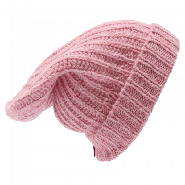 4514AC cuffia donna WOOLRICH pink wool hat woman