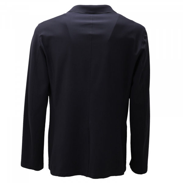 giacca uomo HERNO blue tech fabric jacket men
